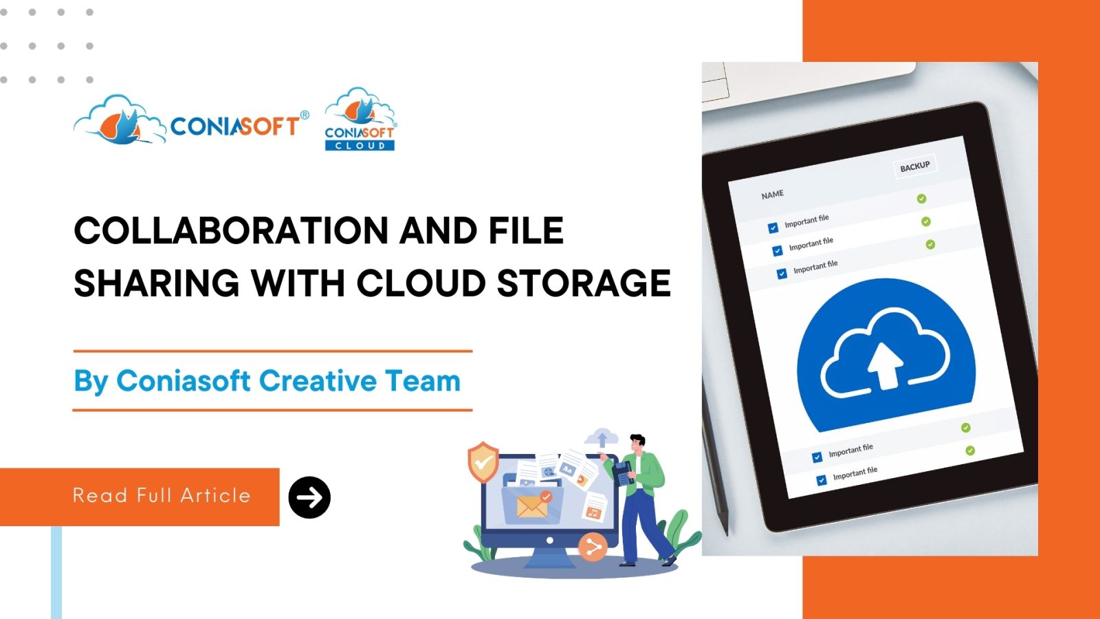 COLLABORATION AND FILE SHARING WITH CLOUD STORAGE