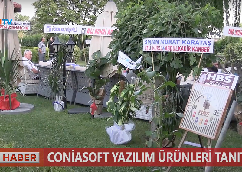 Coniasoft yazılım ürünleri tanıtıldı